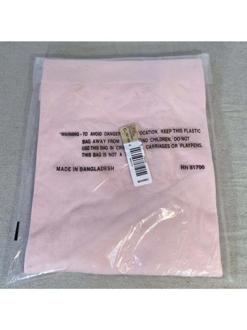 NEW SEALED Blair Brand Pale Pink 2XL Short Sleeve Womens Jewel Neck Pullover Top - Picture 2 of 4